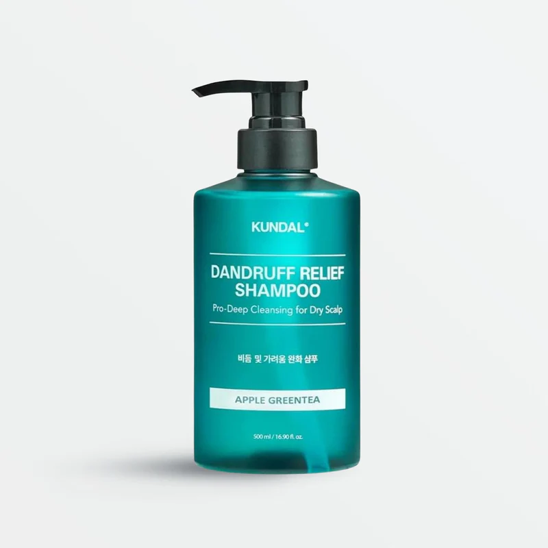 KUNDAL Dandruff Relief Shampoo Apple Green Tea (500ml)
